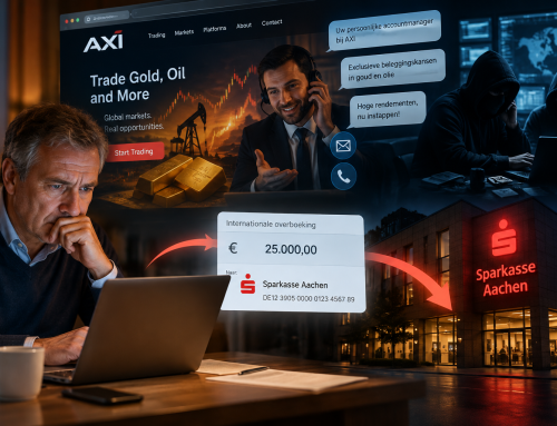 Onderzoek boilerroomfraude met misbruik van de naam AXI